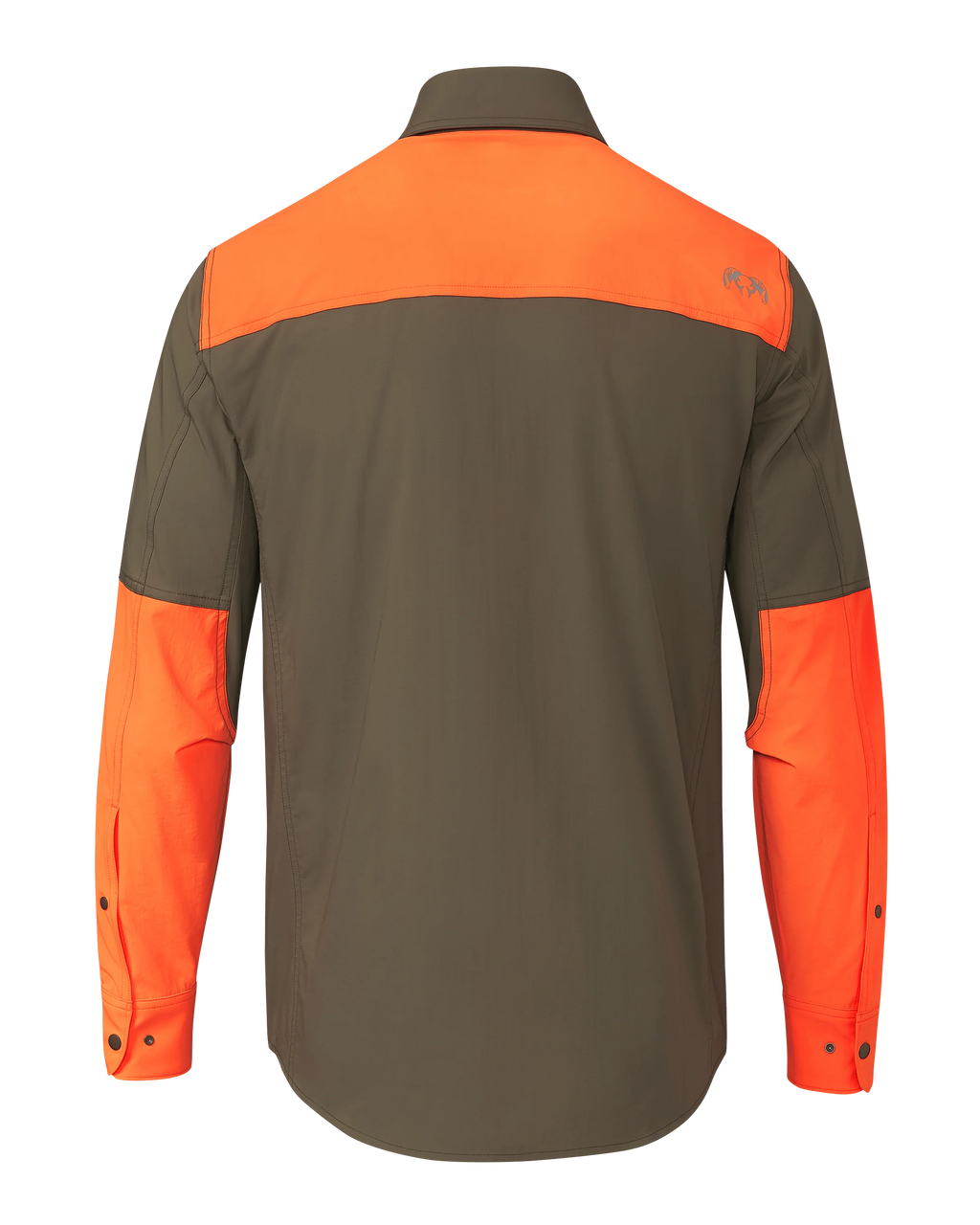 Upland Sporter Shirt | Major Brown/Blaze Orange