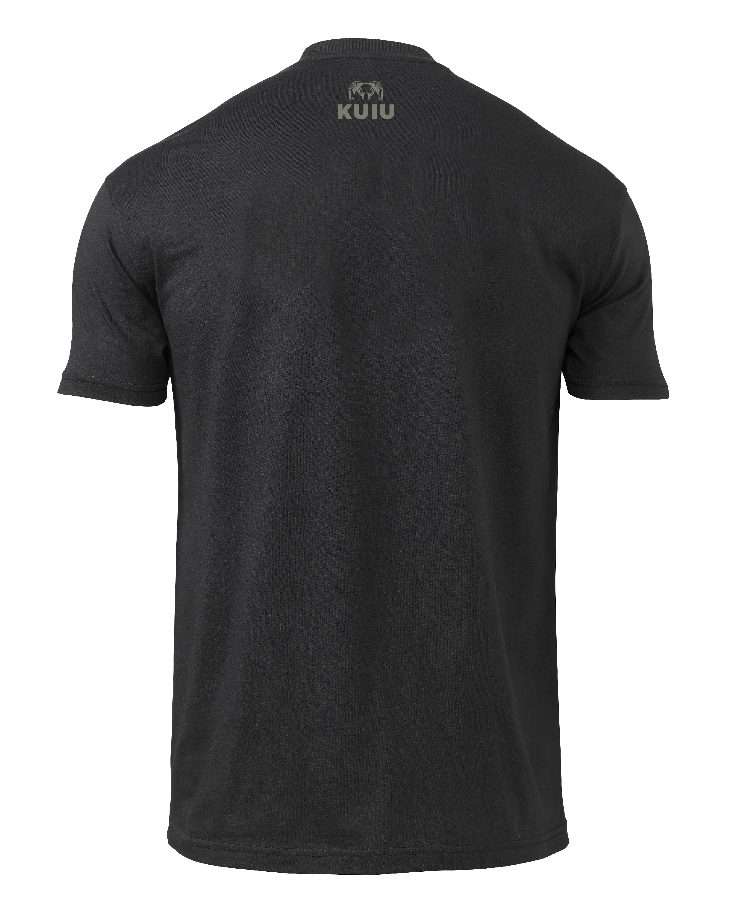 KUIU Topo Block Logo T-Shirt | Black