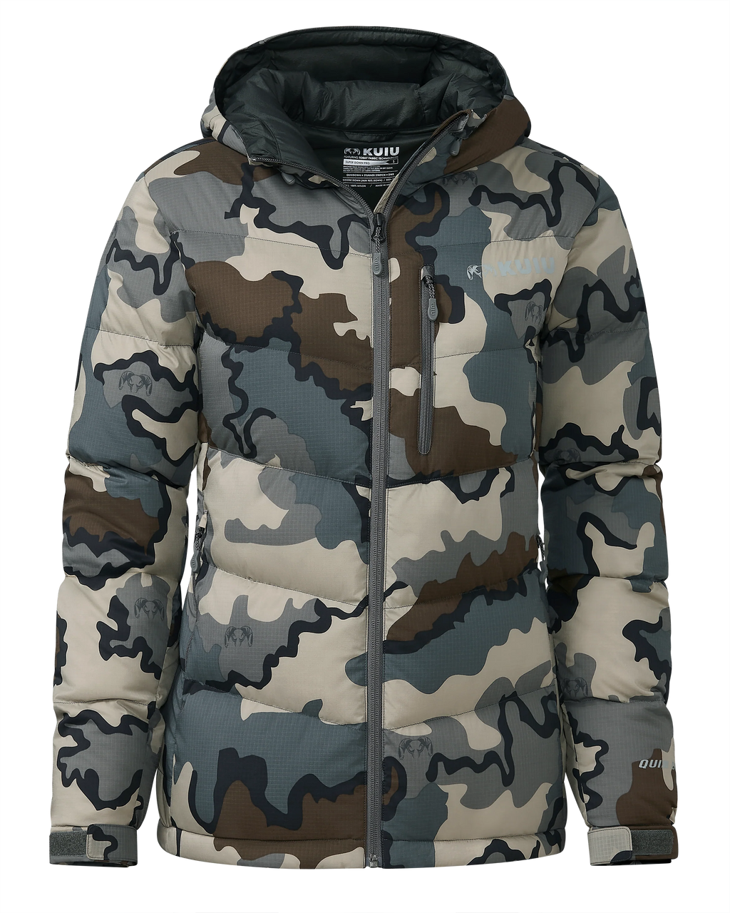 Women's Super Down PRO Hooded Jacket | Vias