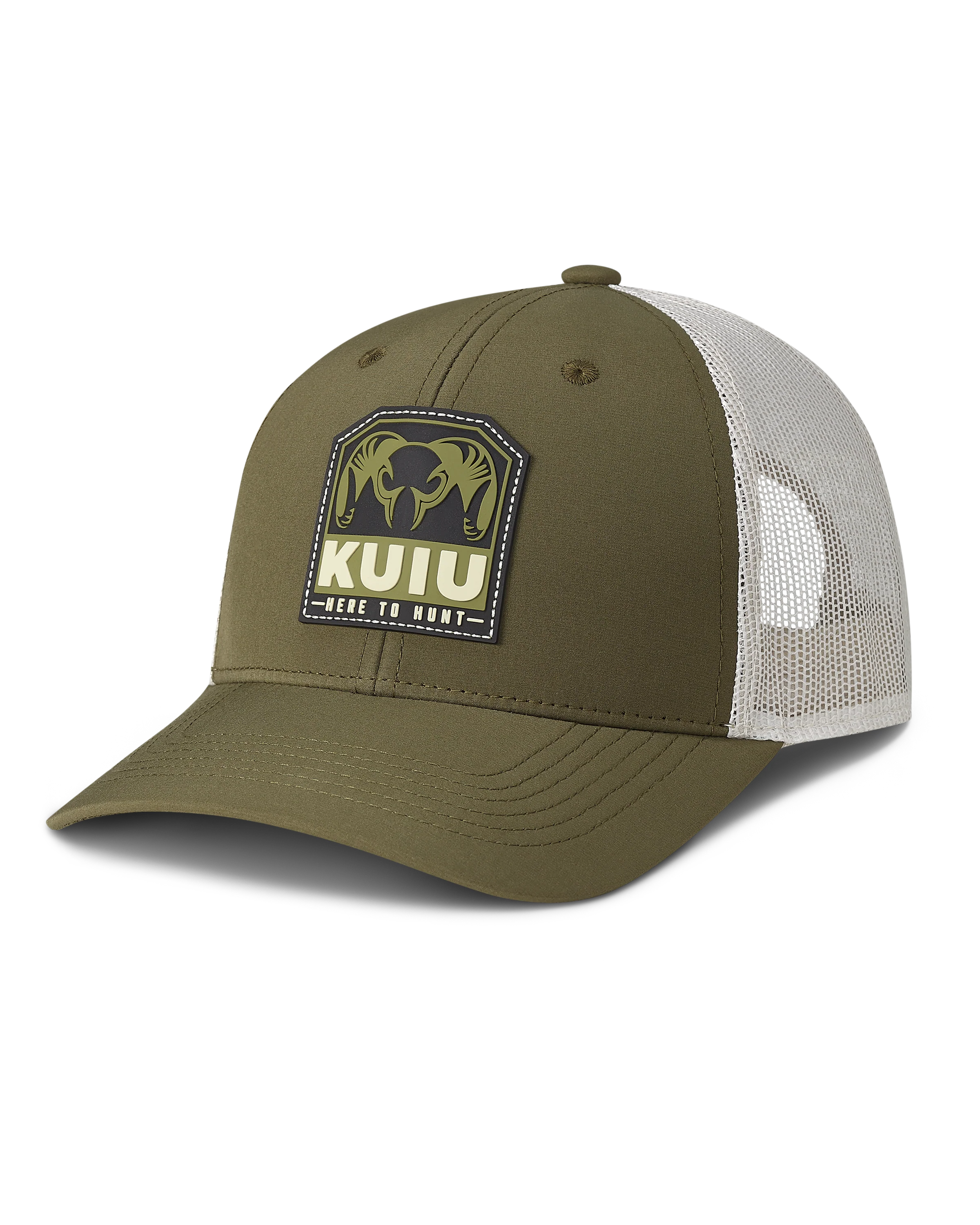 KUIU Here to Hunt Patch Hat | Olive/Putty