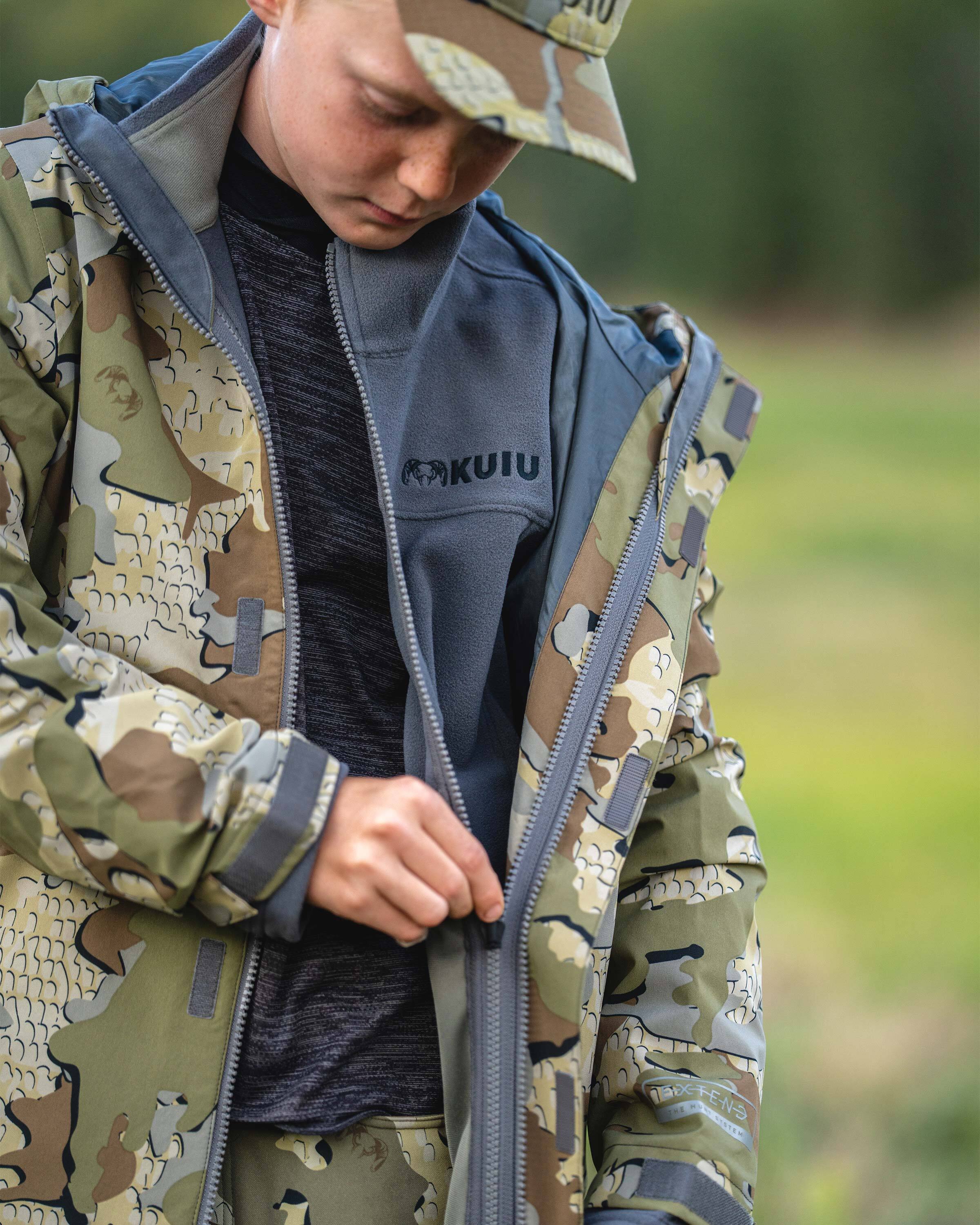 Youth Versa Fleece Full Zip | Verde