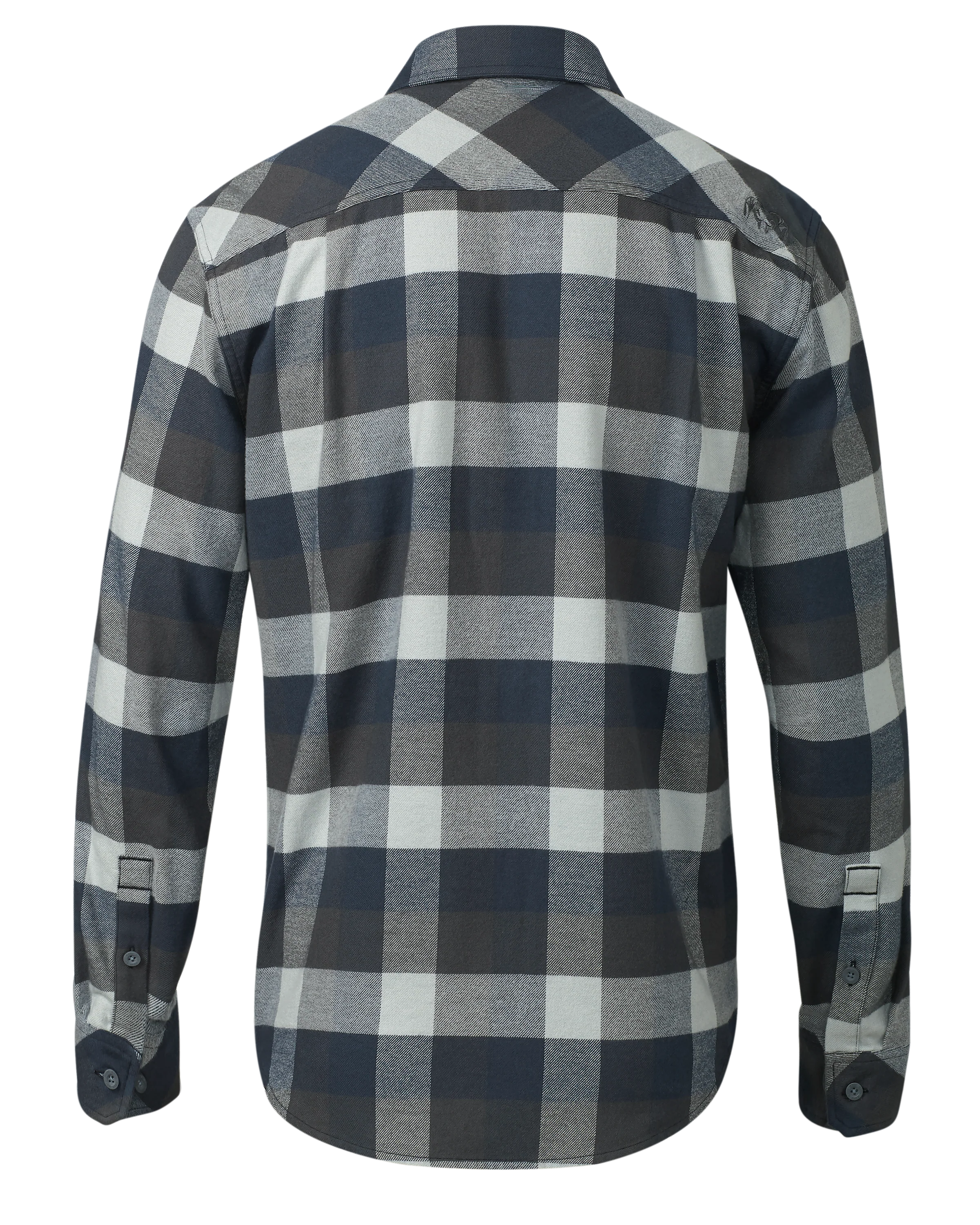 Field Flannel Shirt | Steel Blue Trio