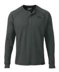 PRO Merino 200 Henley | Gunmetal