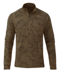 Ridgepoint Fleece Zip-T | Coyote Brown Tonal