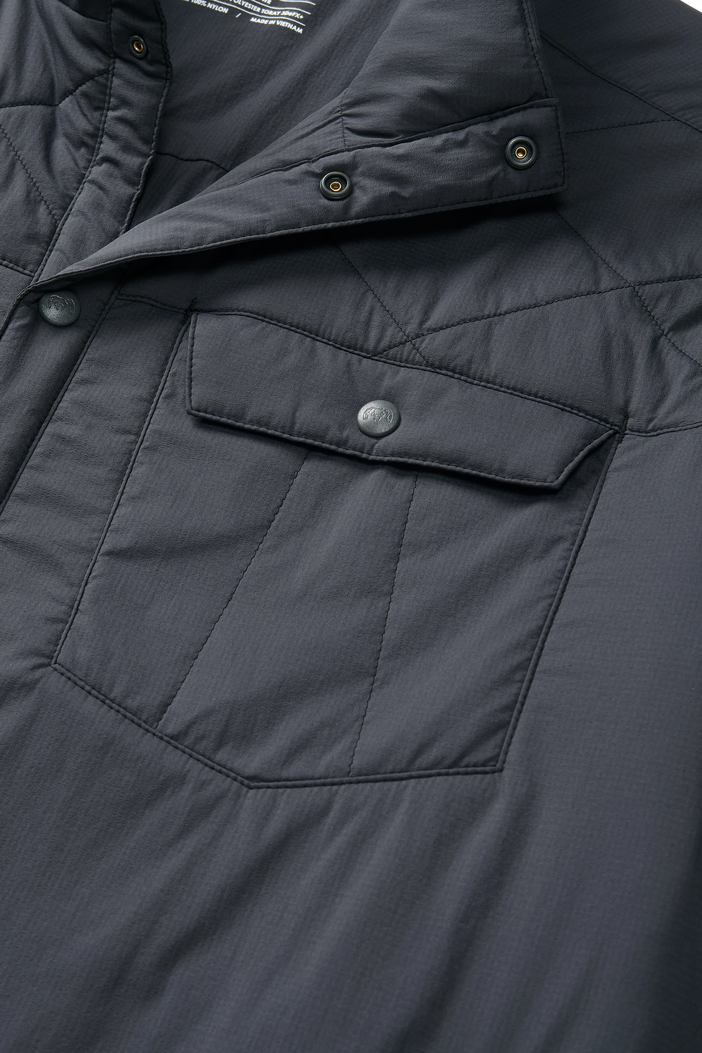 Base Camp Insulated Snap Shirt | Gunmetal