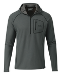 PRO Merino 200 Zip-T Hoodie | Gunmetal