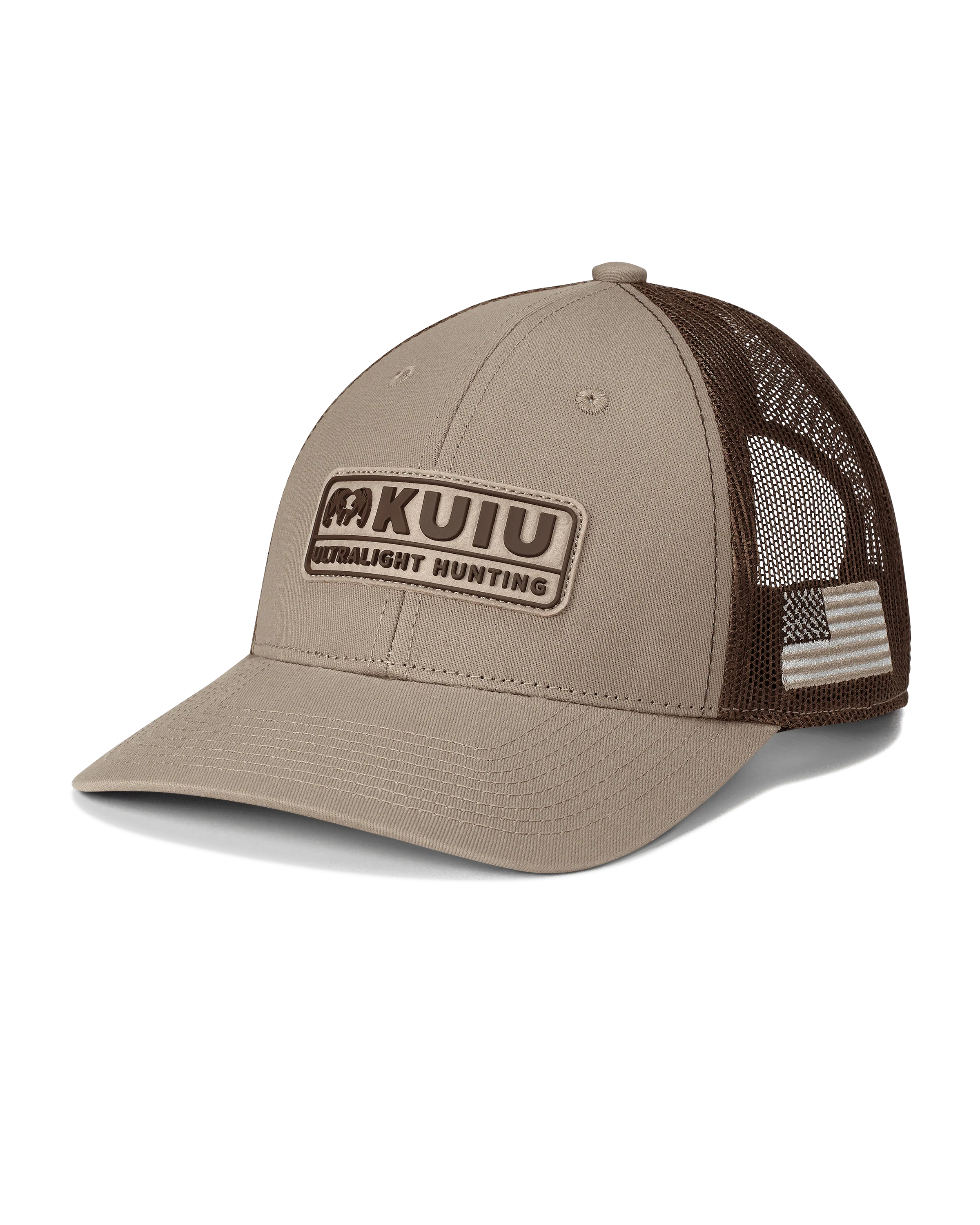 KUIU Ultralight Hunting Patch Hat | Khaki/Brown