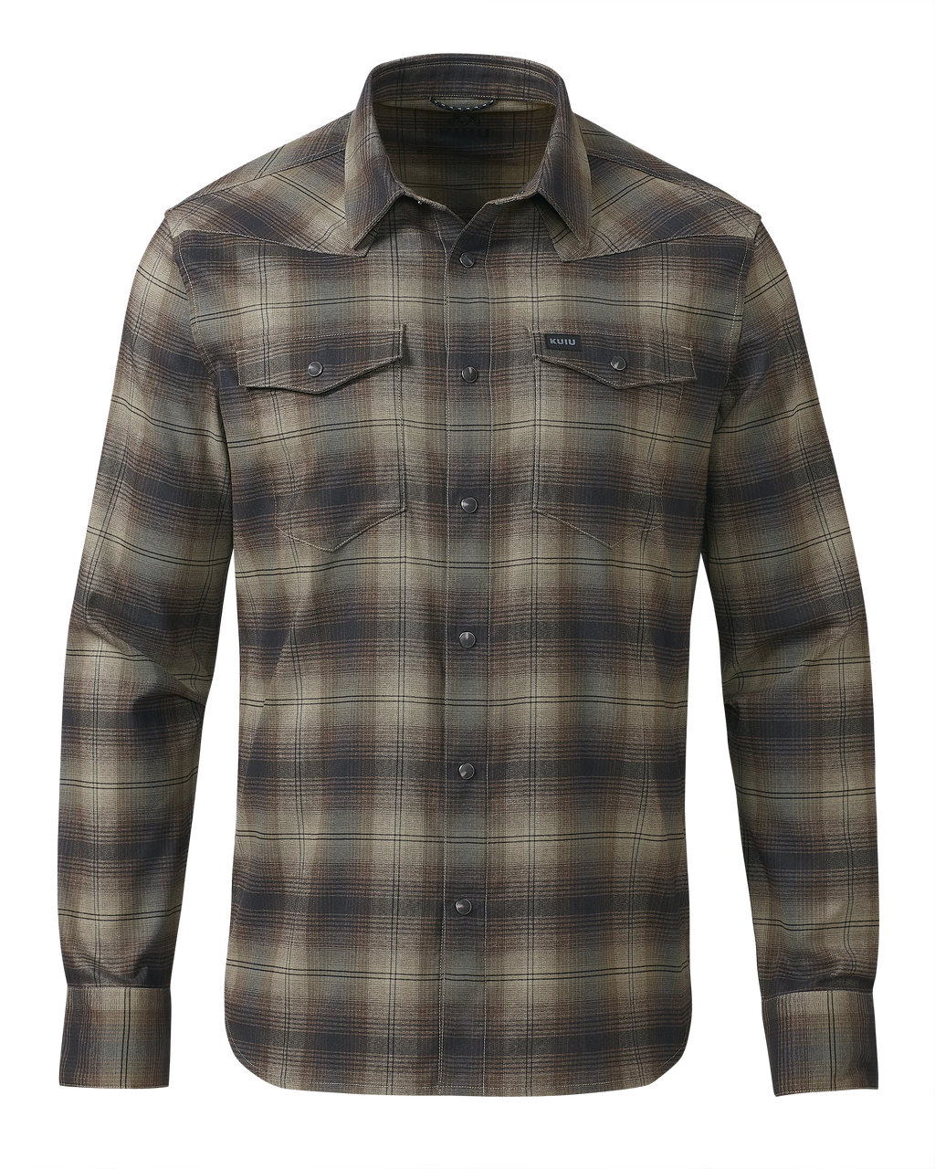 Laredo LS Shirt | Vias Ombre Plaid