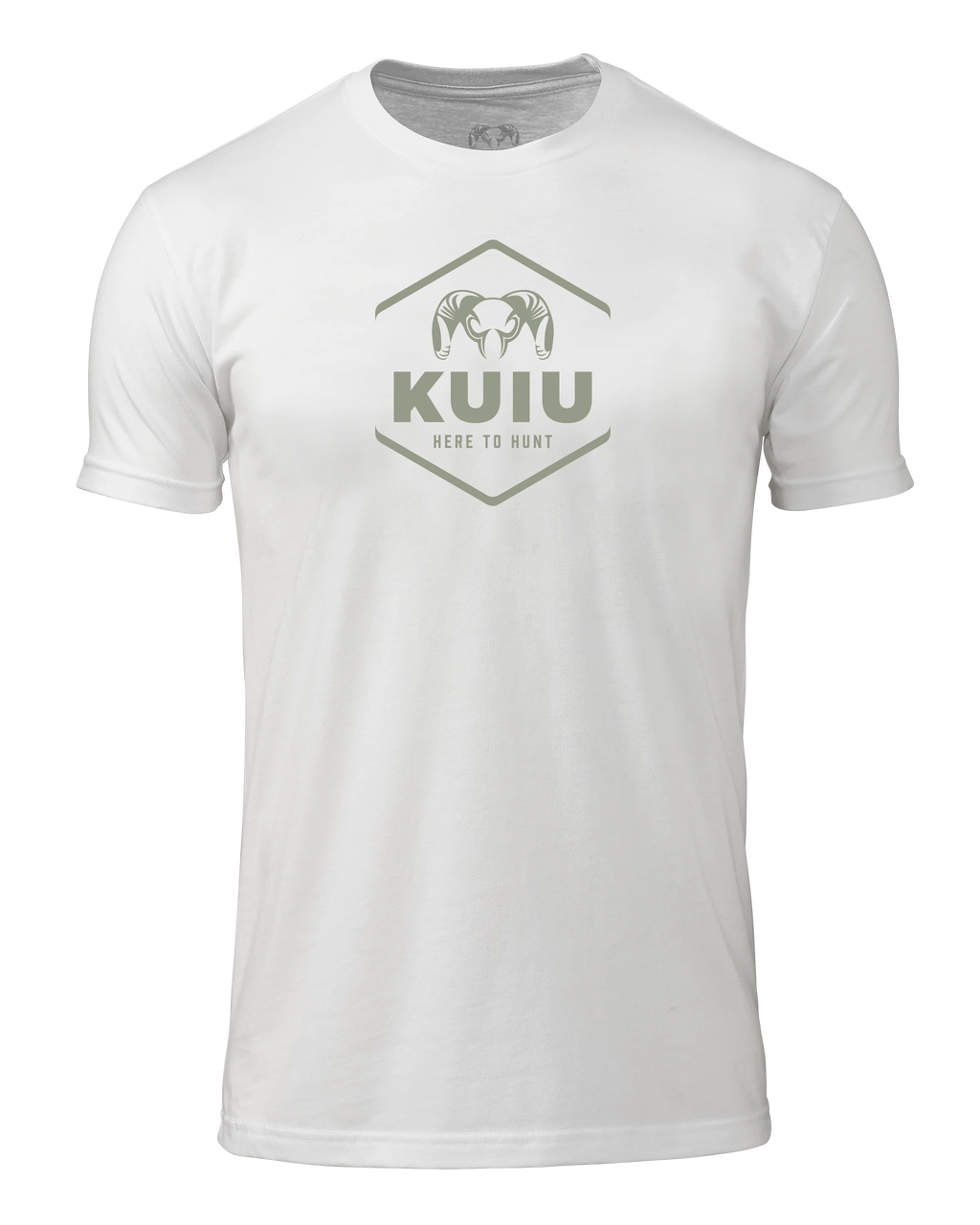 KUIU Stacked Here to Hunt T-Shirt | White