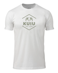KUIU Stacked Here to Hunt T-Shirt | White