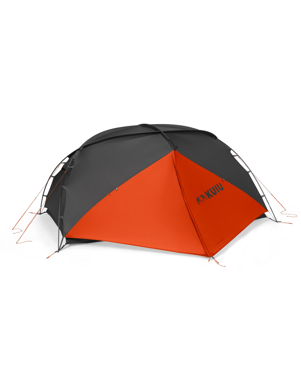 Mountain Star 2 Person Tent Set | Gunmetal-Orange