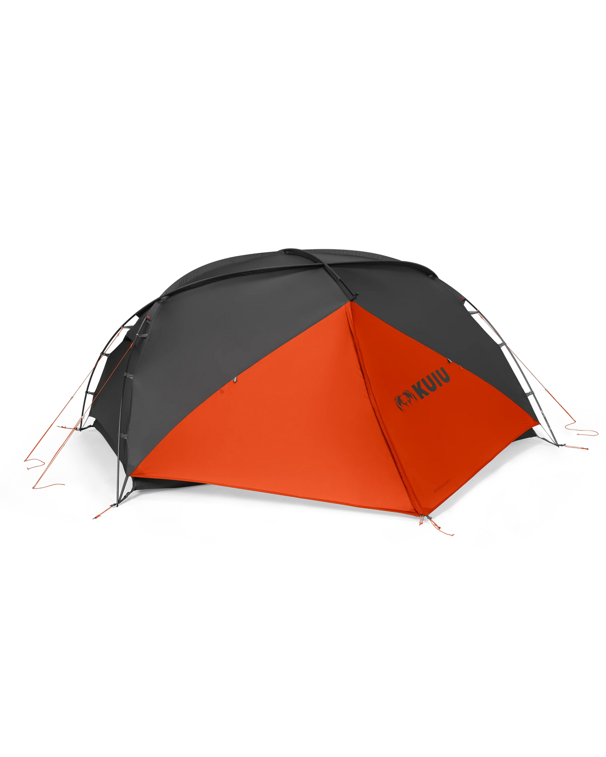 Mountain Star 2 Person Tent Set | Gunmetal-Orange