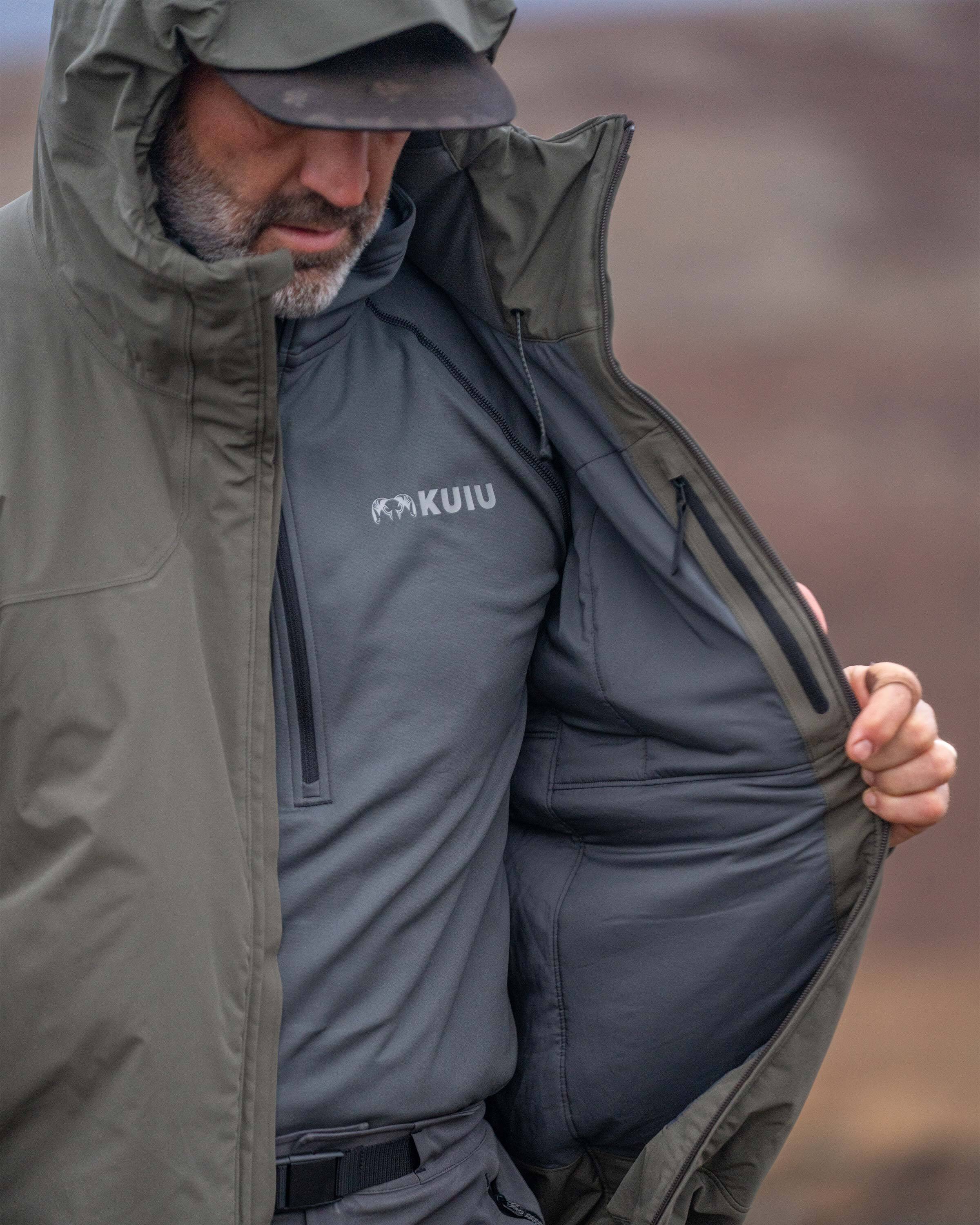 Mountain PRO Hooded Jacket | Ash