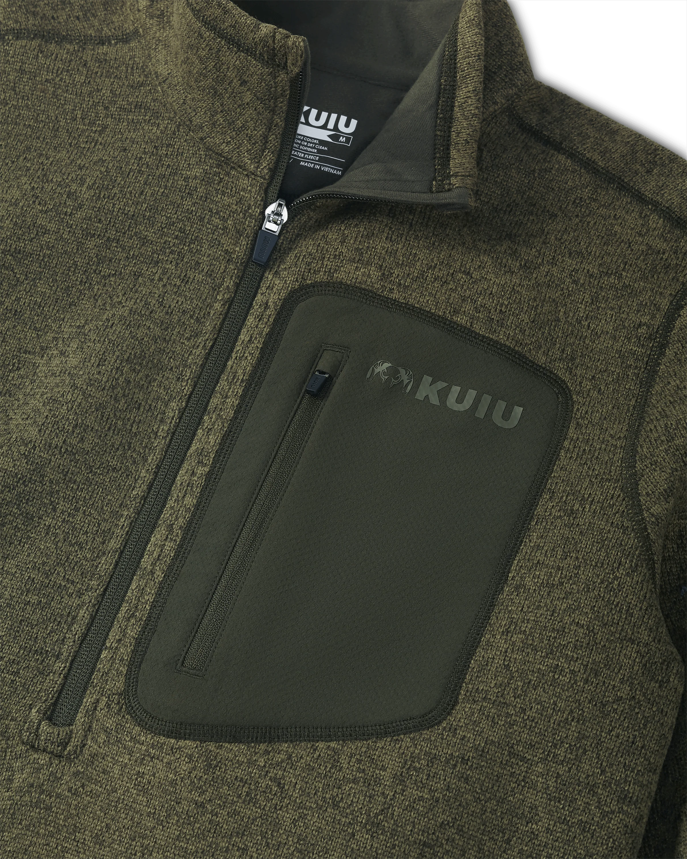 Base Camp Pullover Sweater | Olive Heather