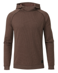 Canyon Waffle Hoodie | Cedar Heather