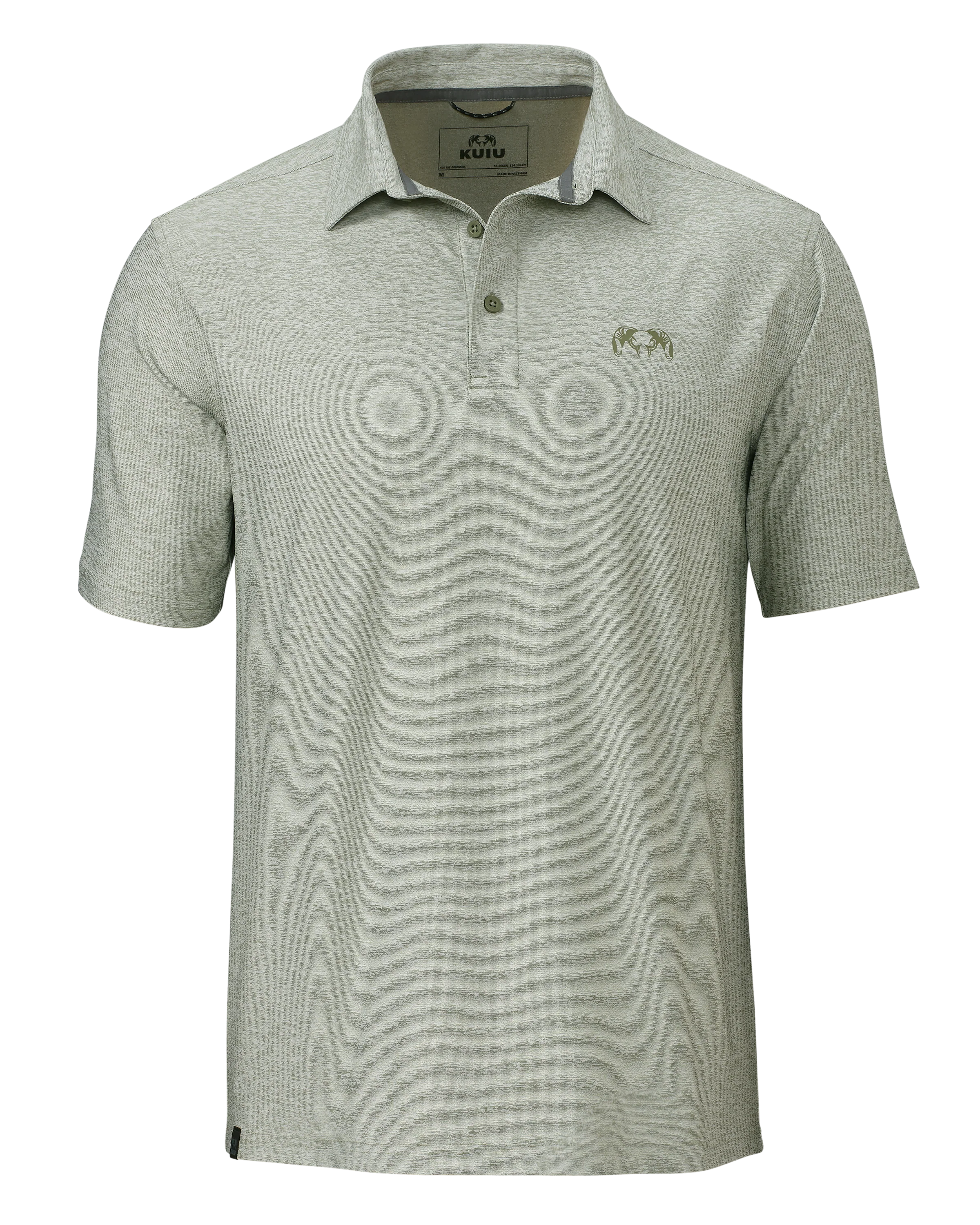 KUIU Performance Polo | Heather Buckbrush