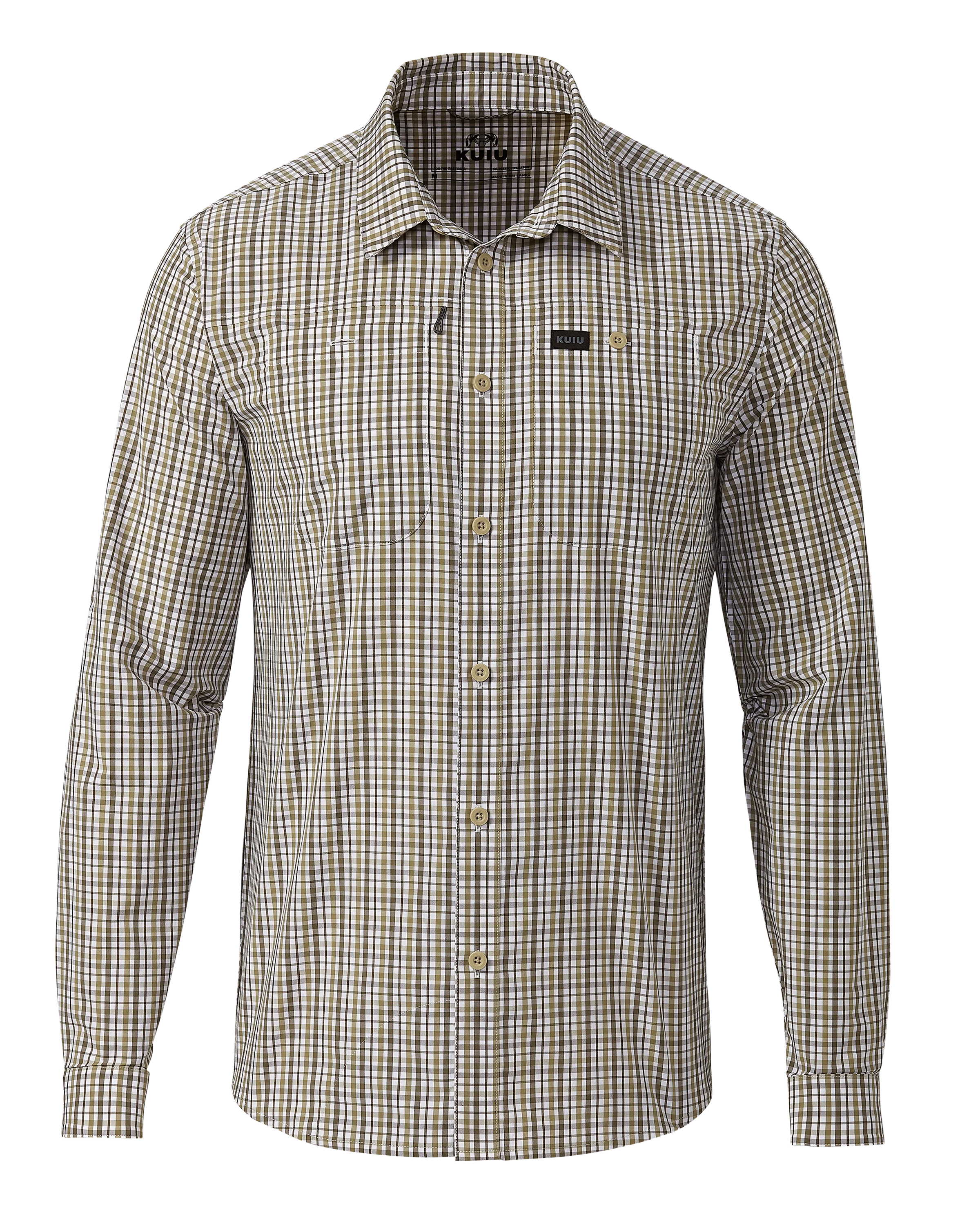 Borrego LS Shirt | Mini Cross Check Valo Plaid