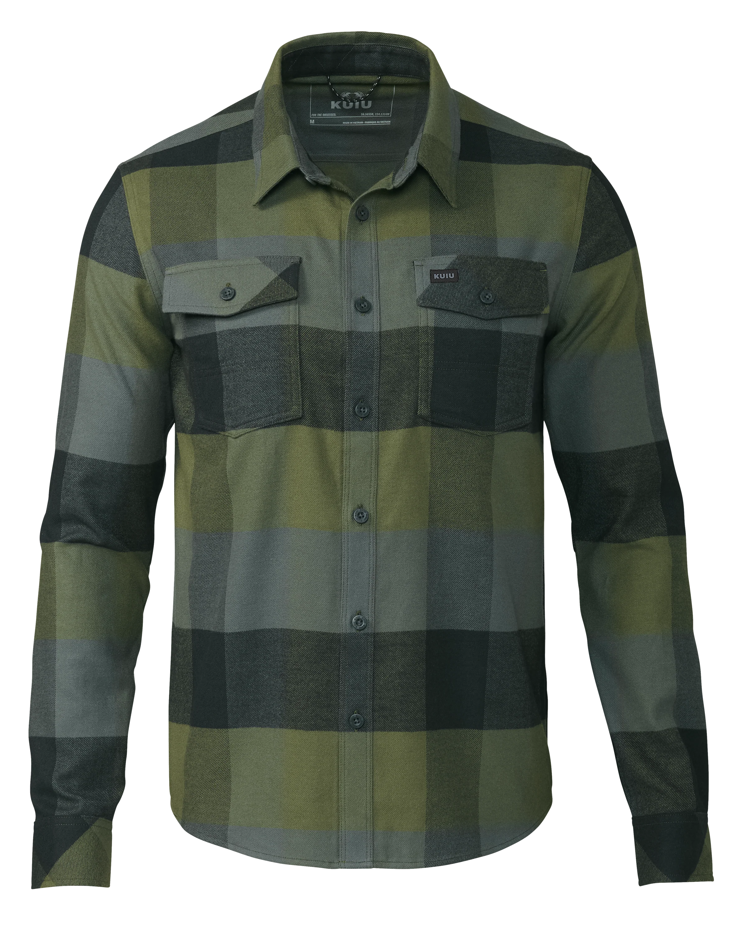 Field Flannel Shirt | Verde Plaid