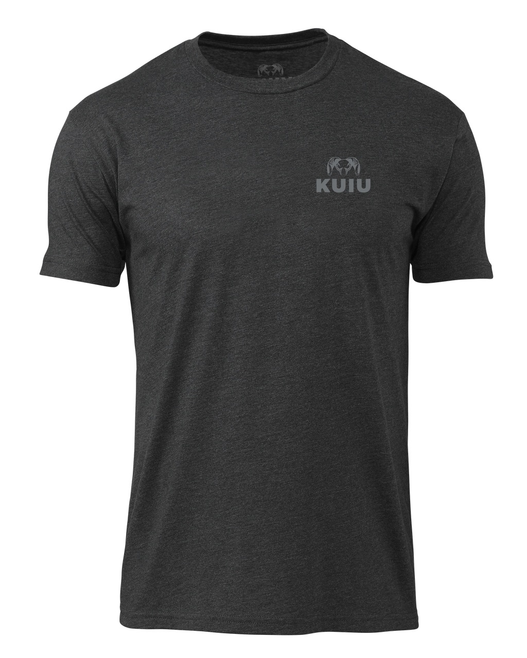 KUIU Solid Flag Fade T-Shirt | Charcoal