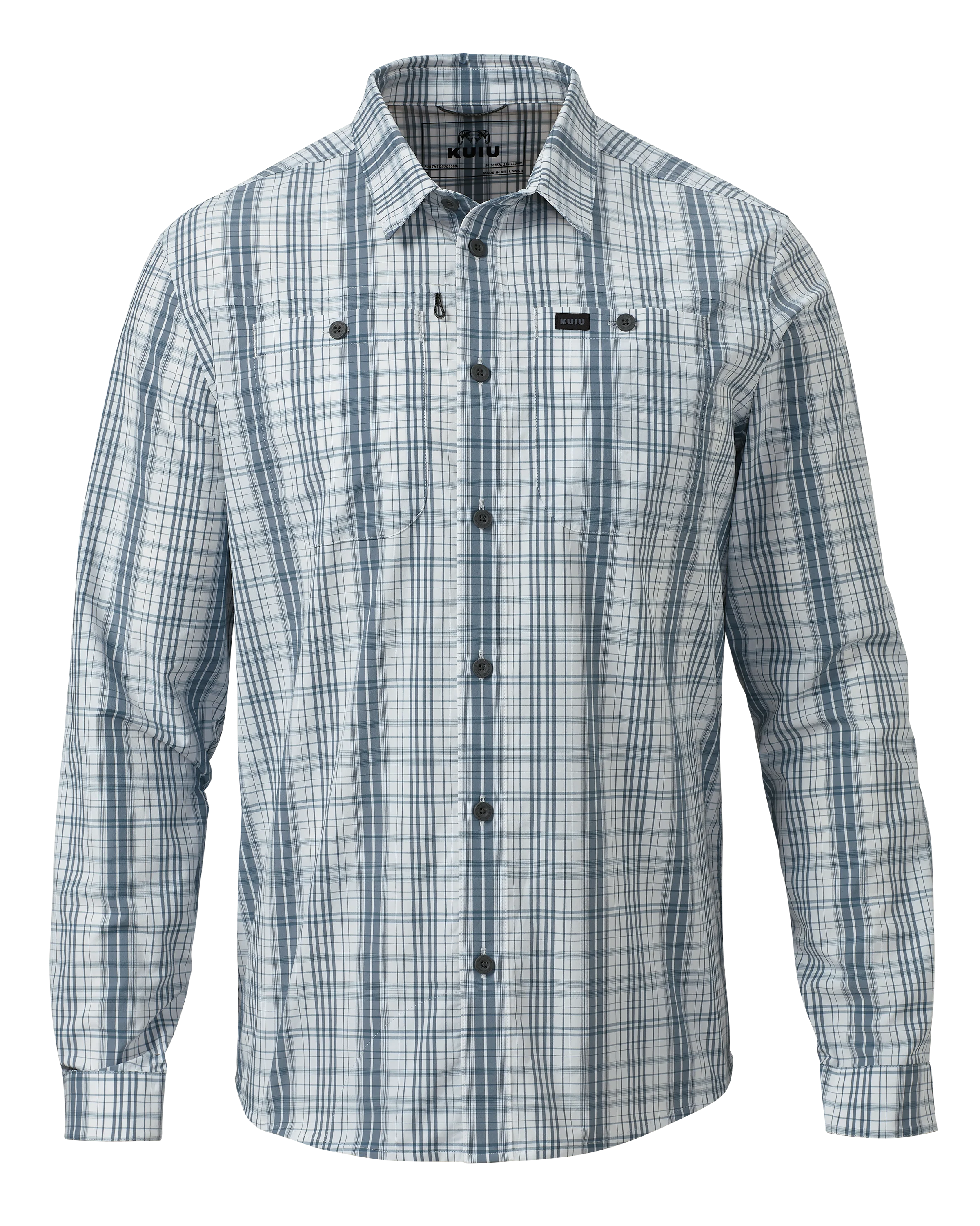 Borrego LS Shirt | Gravel Plaid