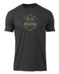 KUIU Stacked Here to Hunt T-Shirt | Charcoal