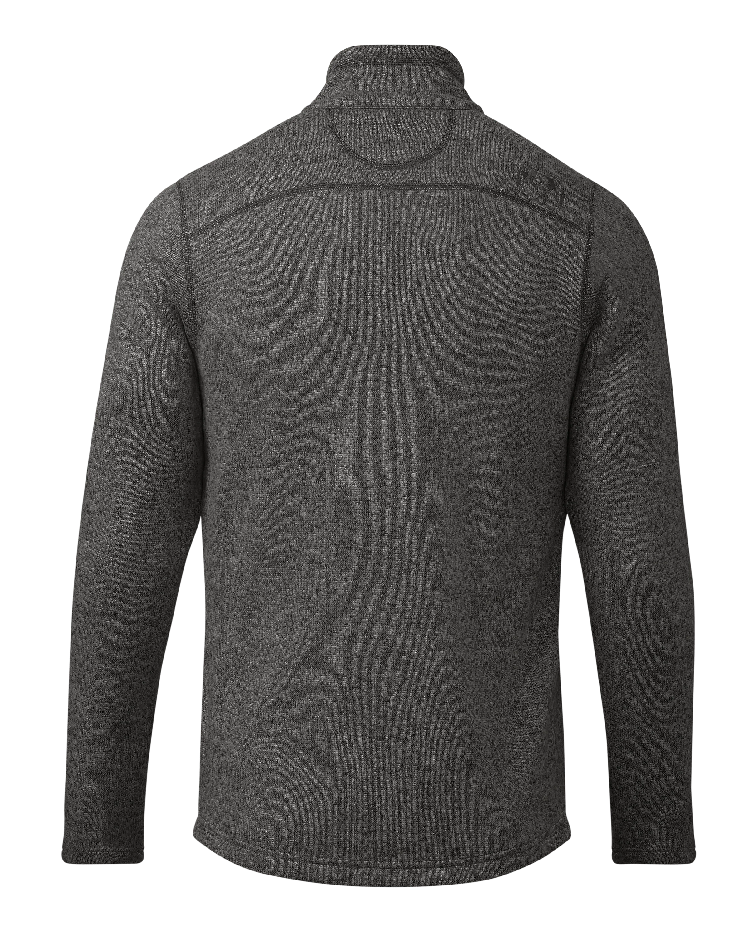 Base Camp Full Zip Sweater | Charcoal Heather