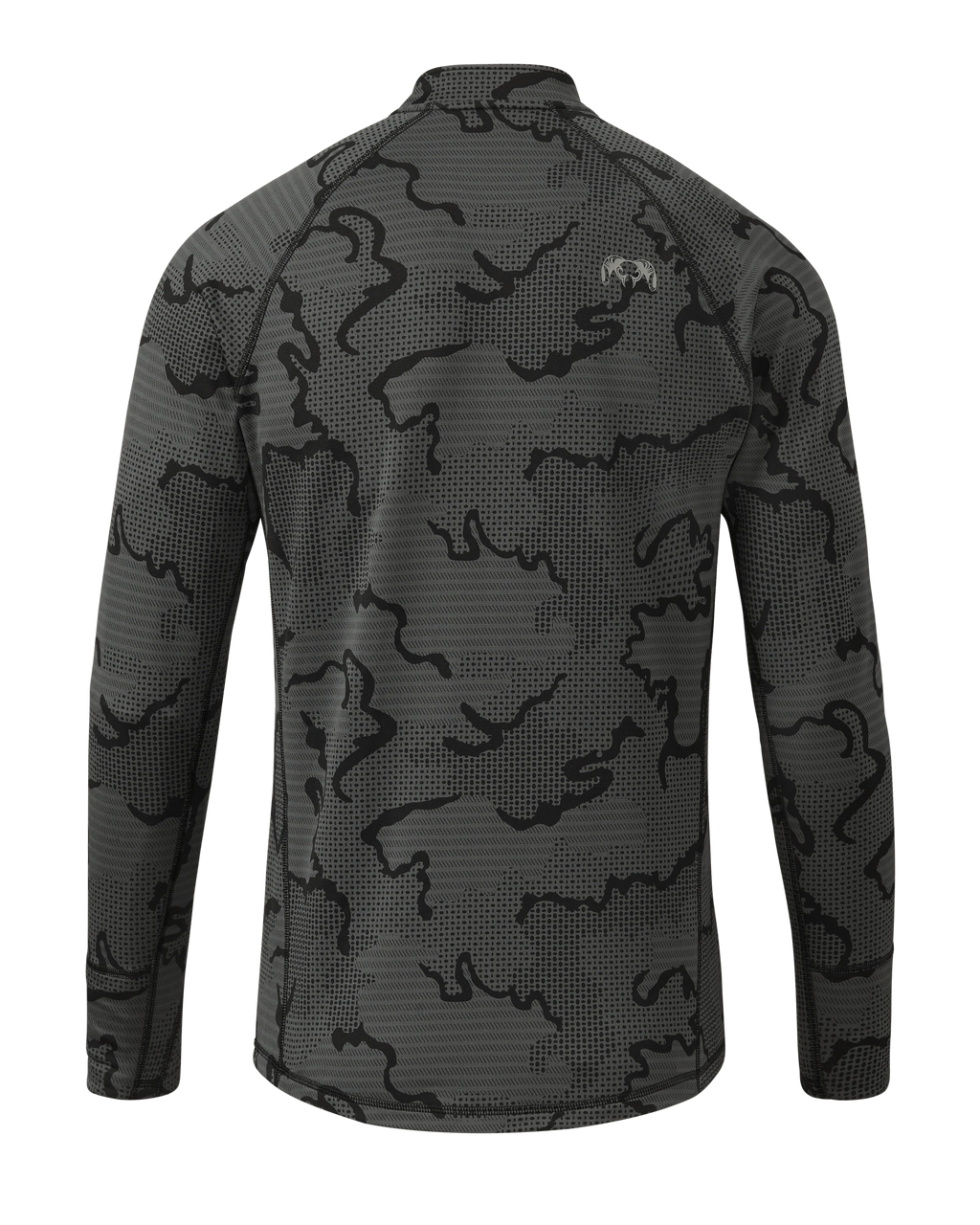 Ridgepoint Fleece Henley | Black Tonal