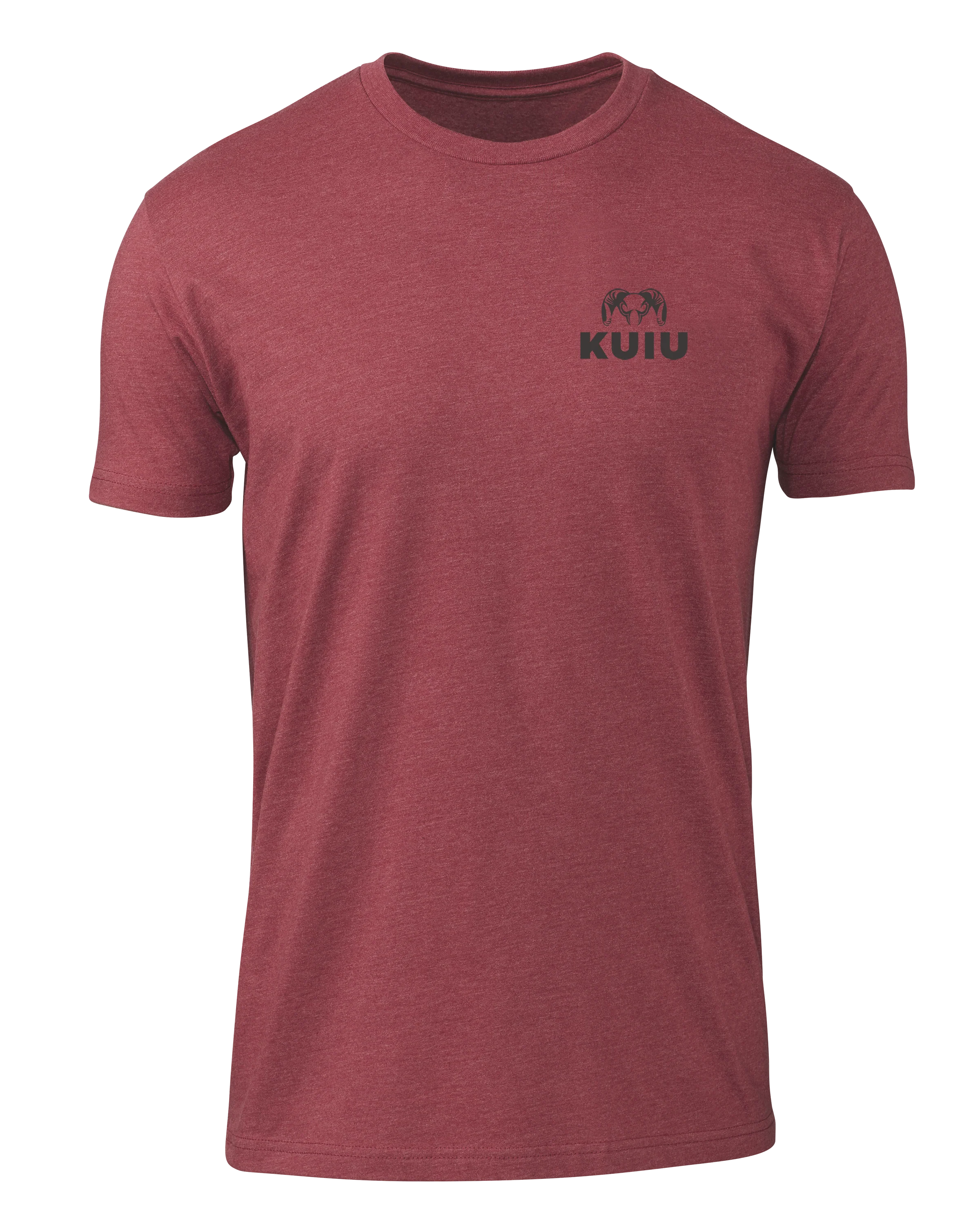 KUIU Ram Chest Logo T-Shirt | Cardinal