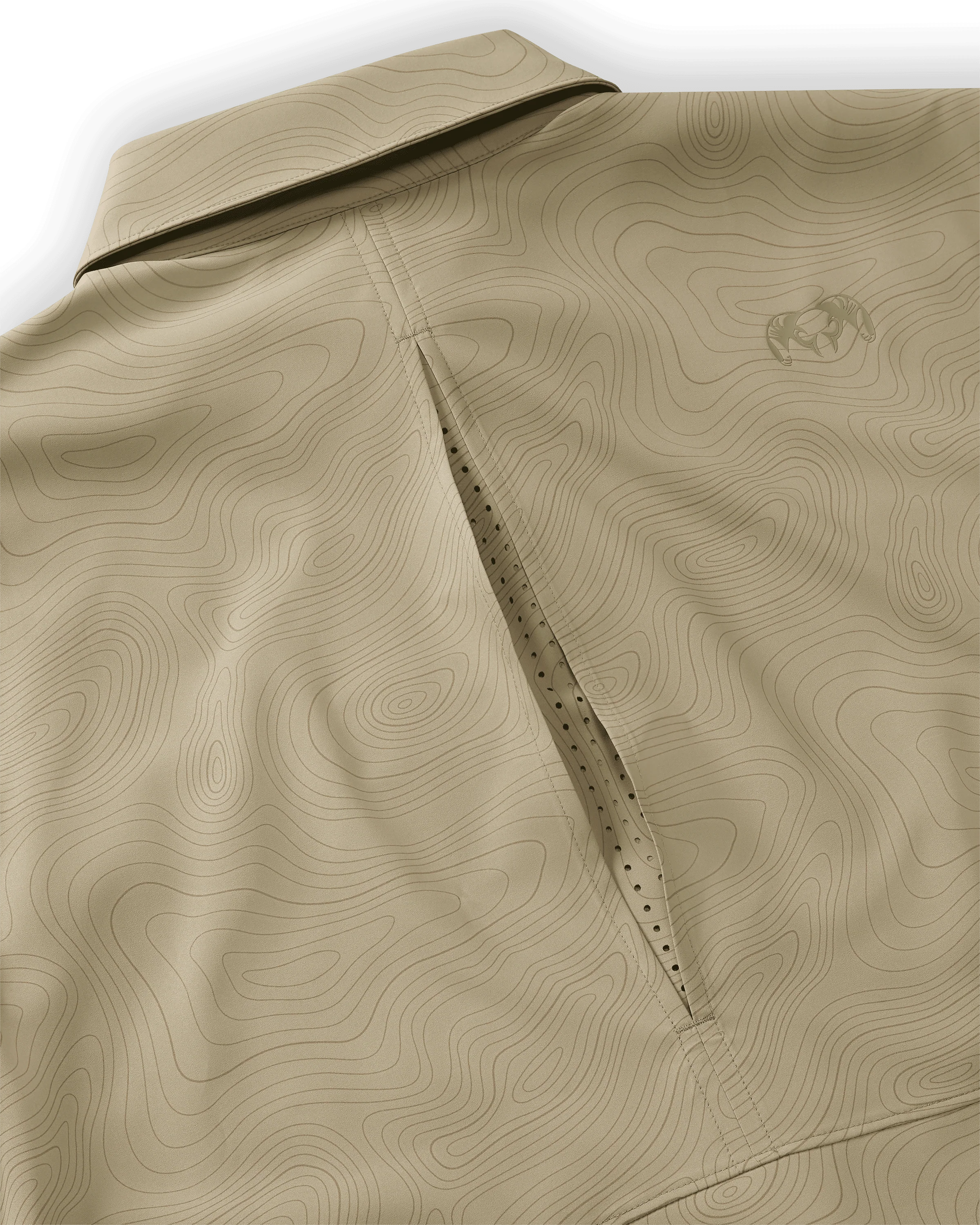 Mesa Vented SS Snap Shirt Topo | Bone Topo Print