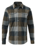 Field Flannel Fleece Shirt Jacket | Vias Plaid