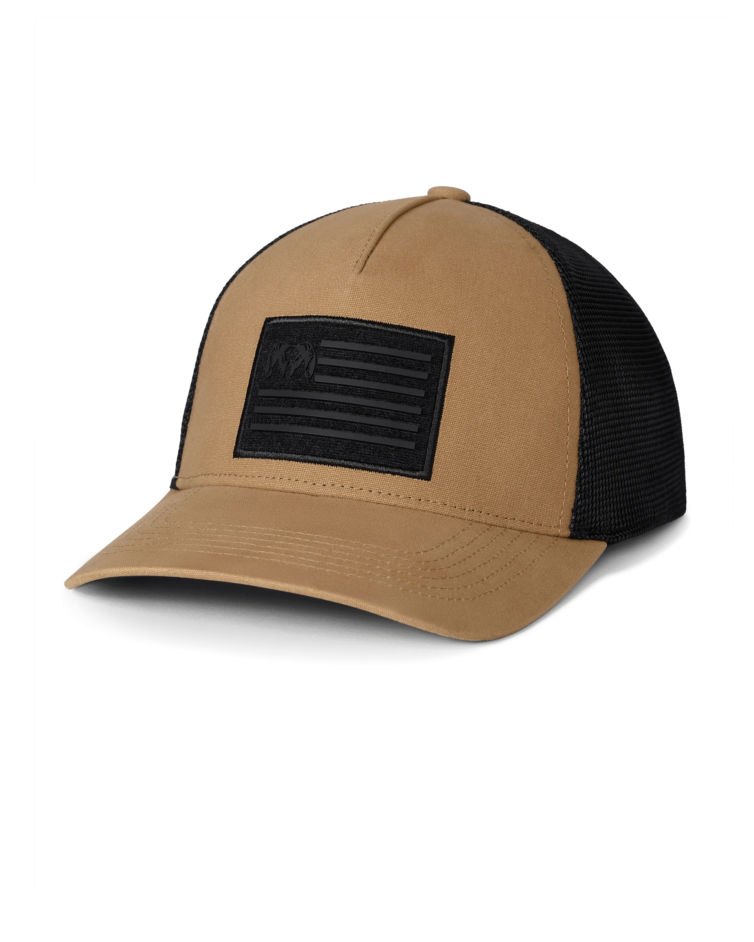 Welded Flag Patch Hat | Mustard/Black