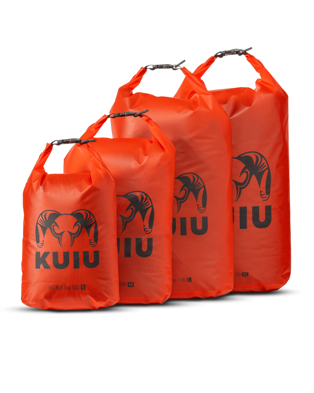 HD Roll Top Dry Bags | Blaze Orange