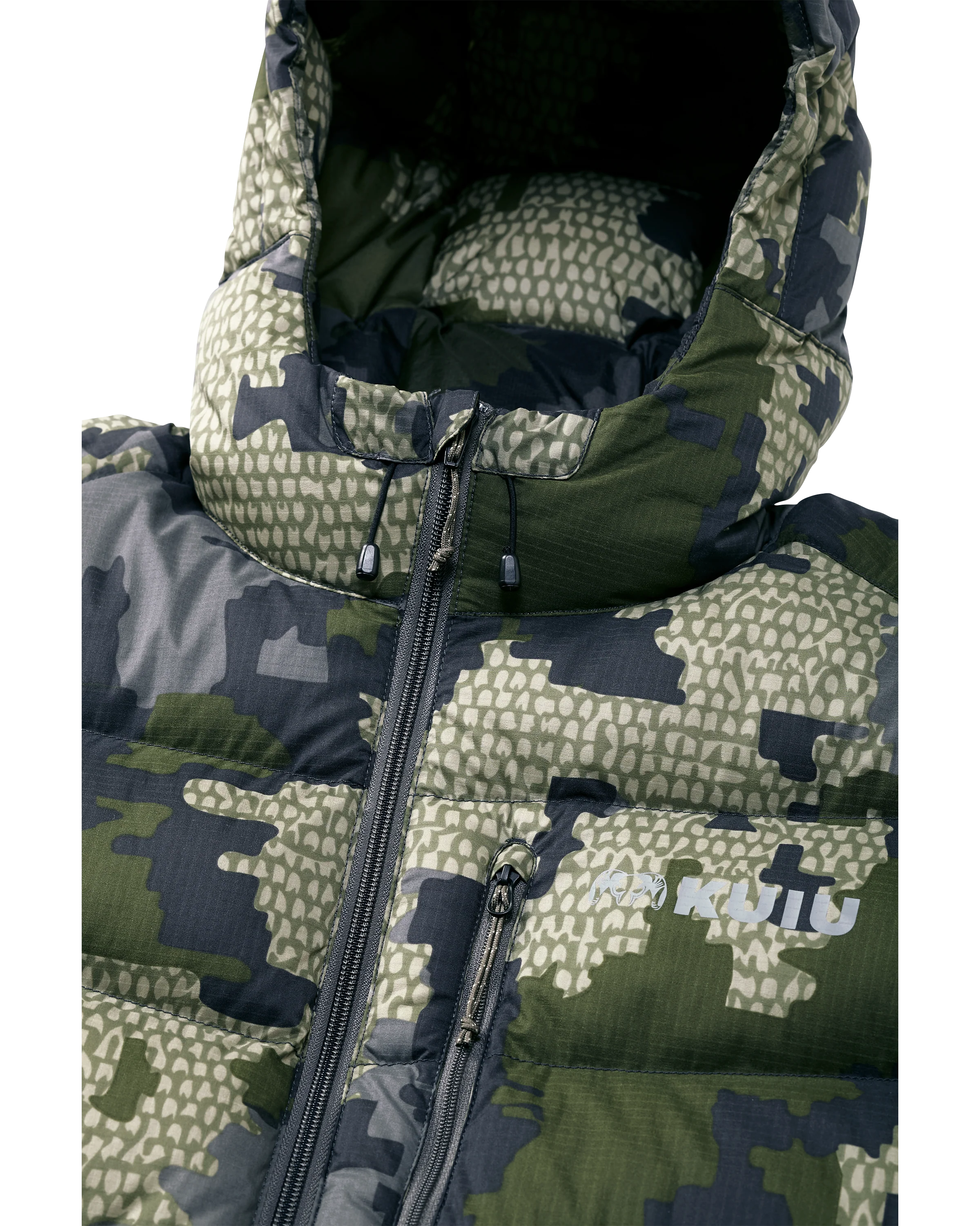Super Down PRO Hooded Jacket | Verde