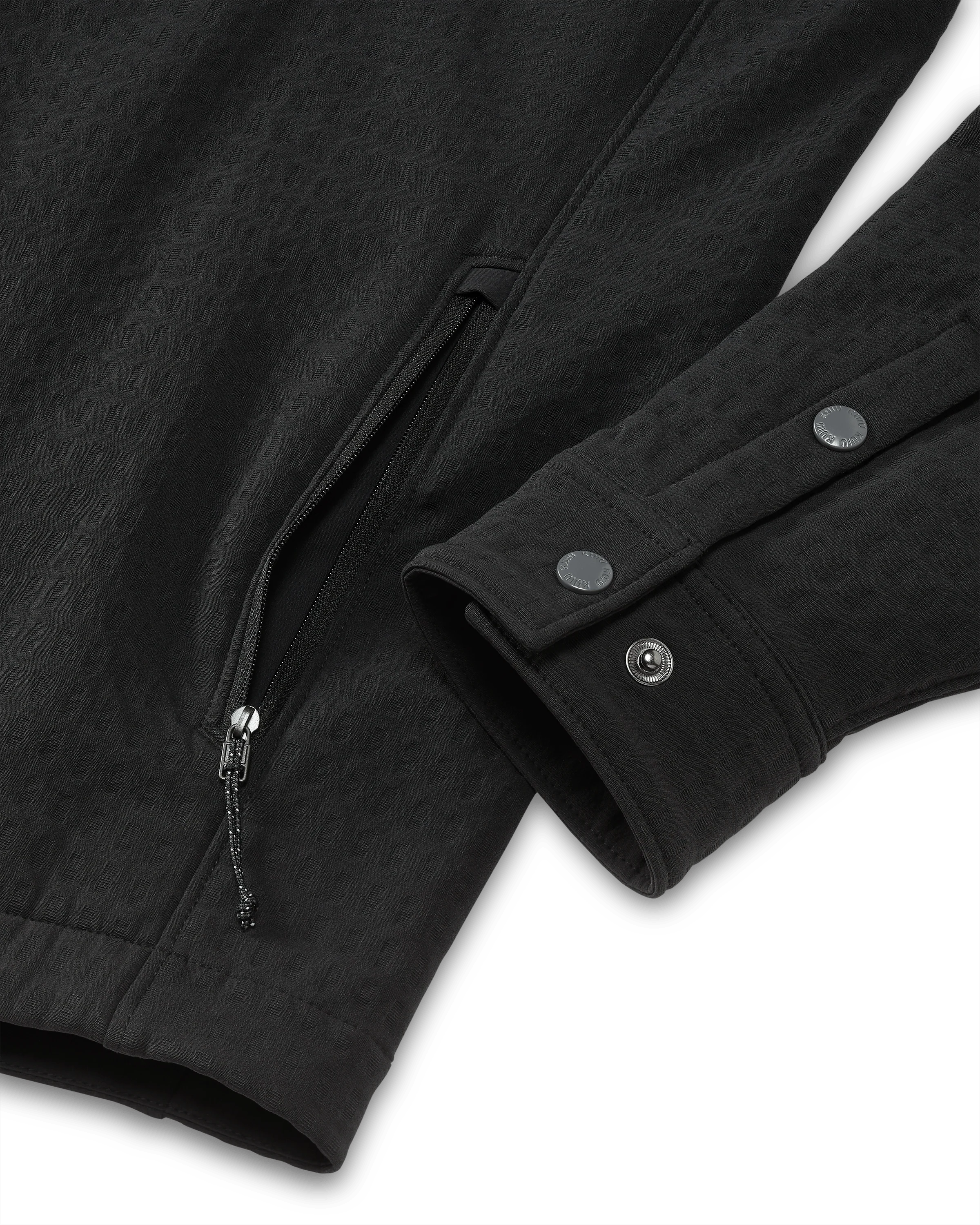 Blockfield Fleece Shirt Jacket | Black