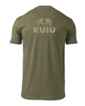 KUIU Here to Hunt Patch T-Shirt | Military Green