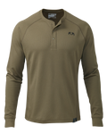 PRO Merino 200 Henley | Ash