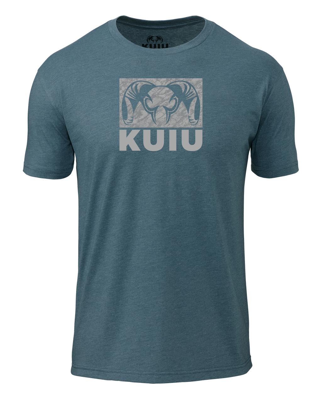 KUIU Gritstone Logo T-Shirt | Indigo