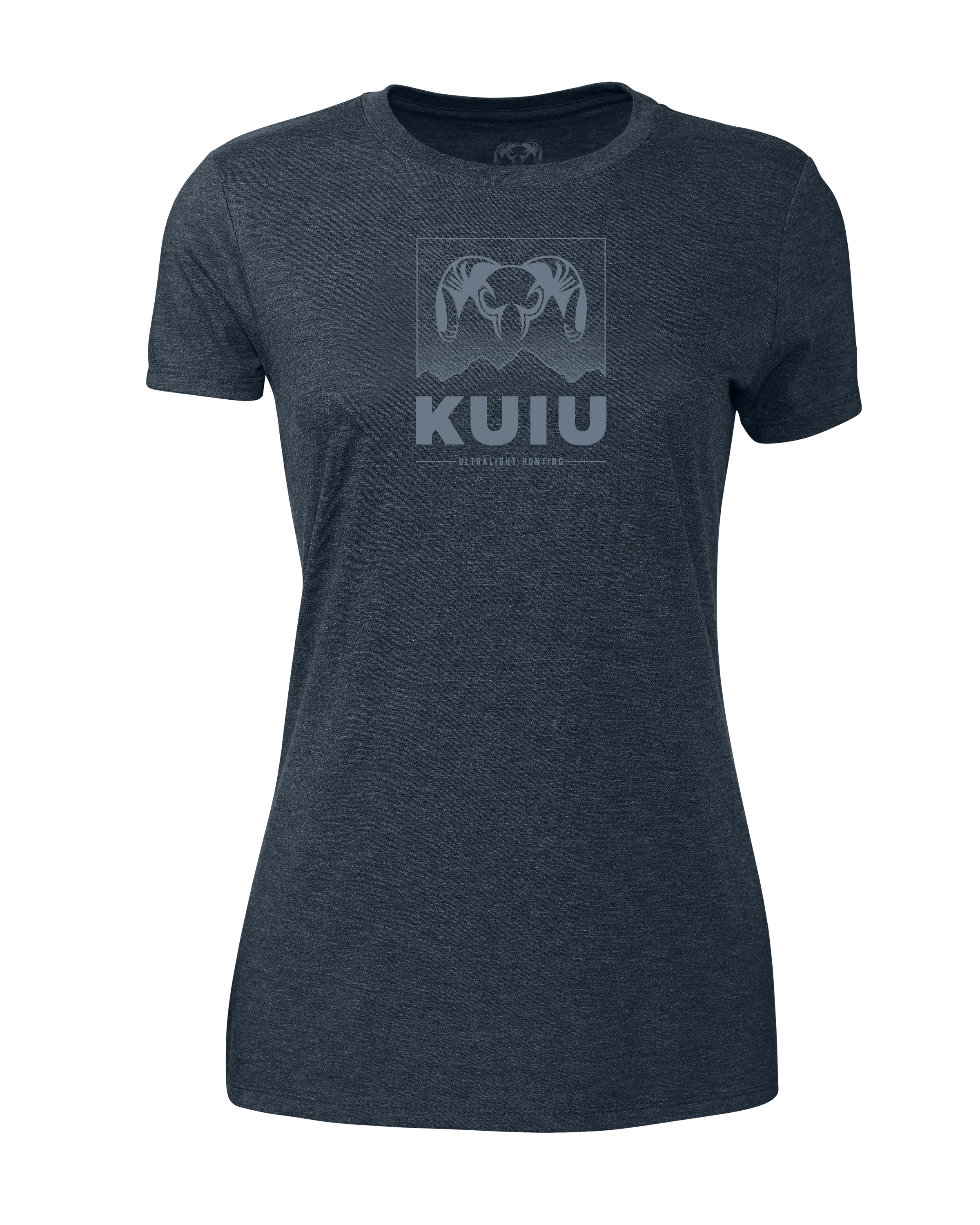 Women's Topo Mountain T-Shirt | Midnight Navy