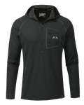 PRO Merino 200 Zip-T Hoodie | Black