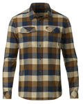 Field Flannel Shirt | Saddle Trio