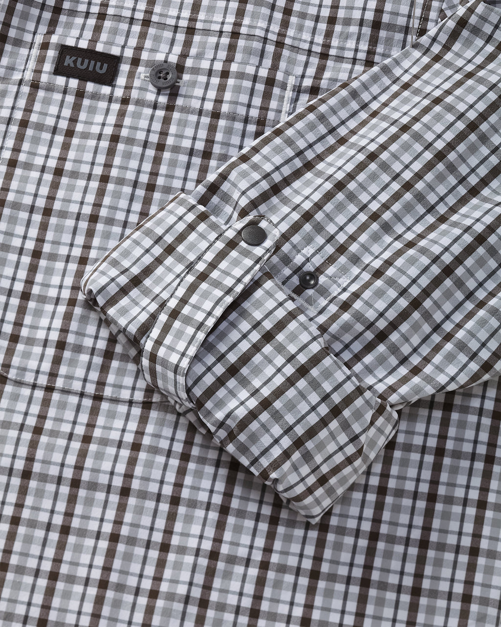Borrego LS Shirt | Mini Cross Check Vias Plaid
