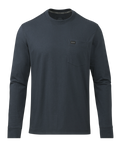Workgrade LS Pocket Crew | Steel Blue