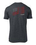 KUIU Retro Flag Fade T-Shirt | Charcoal