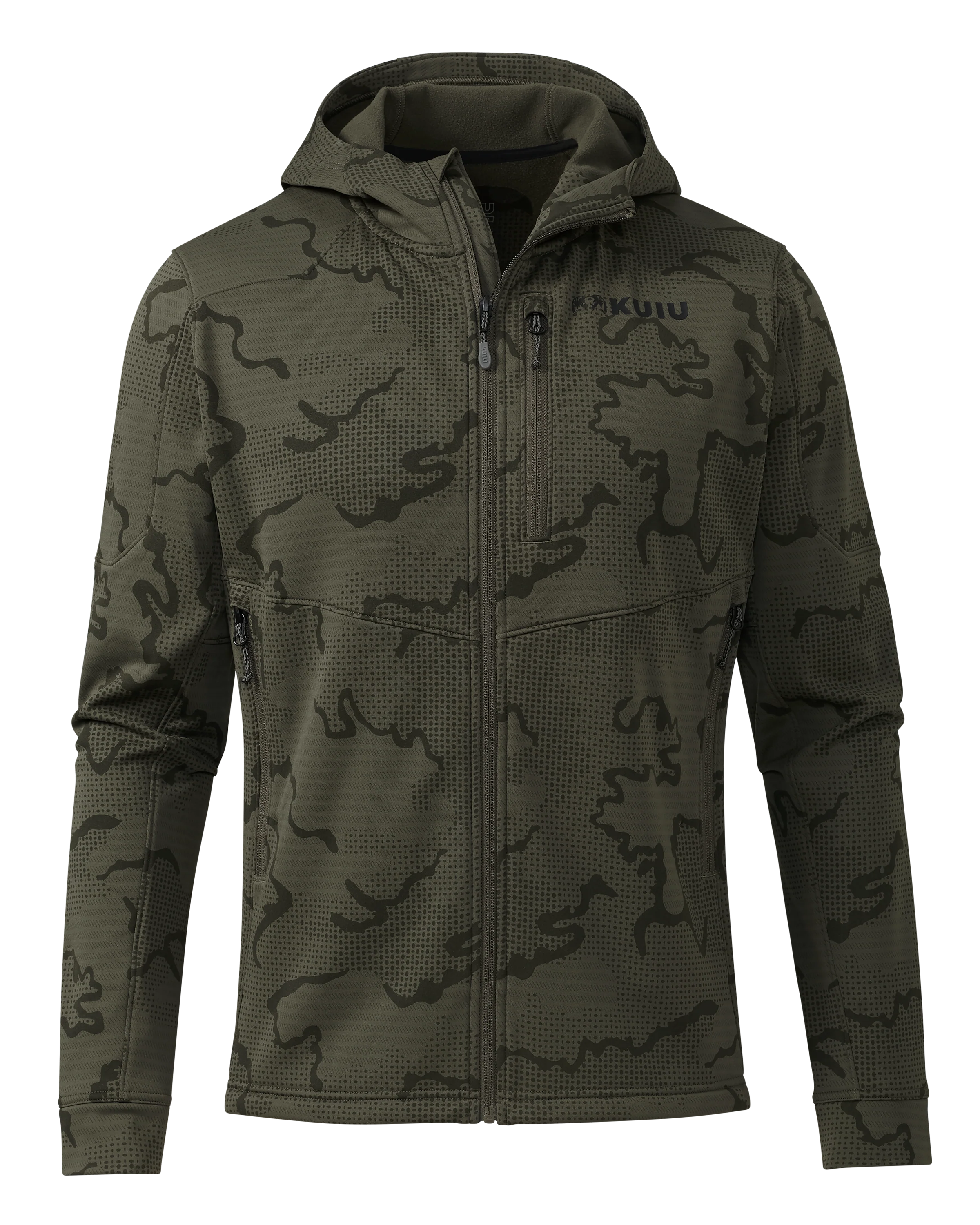 Ridgepoint Fleece Hoodie | Ash Tonal