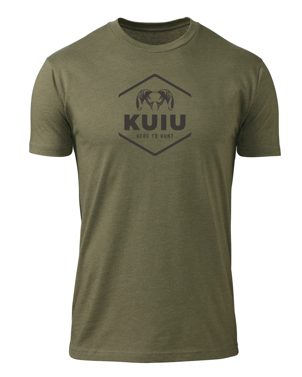 KUIU Stacked Here to Hunt T-Shirt | Military Green