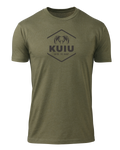 KUIU Stacked Here to Hunt T-Shirt | Military Green