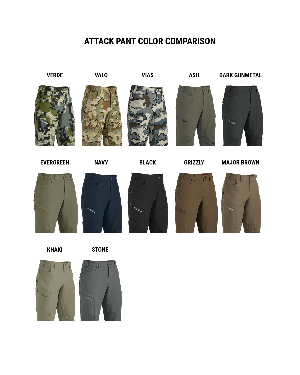 Attack Pant | Dark Gunmetal