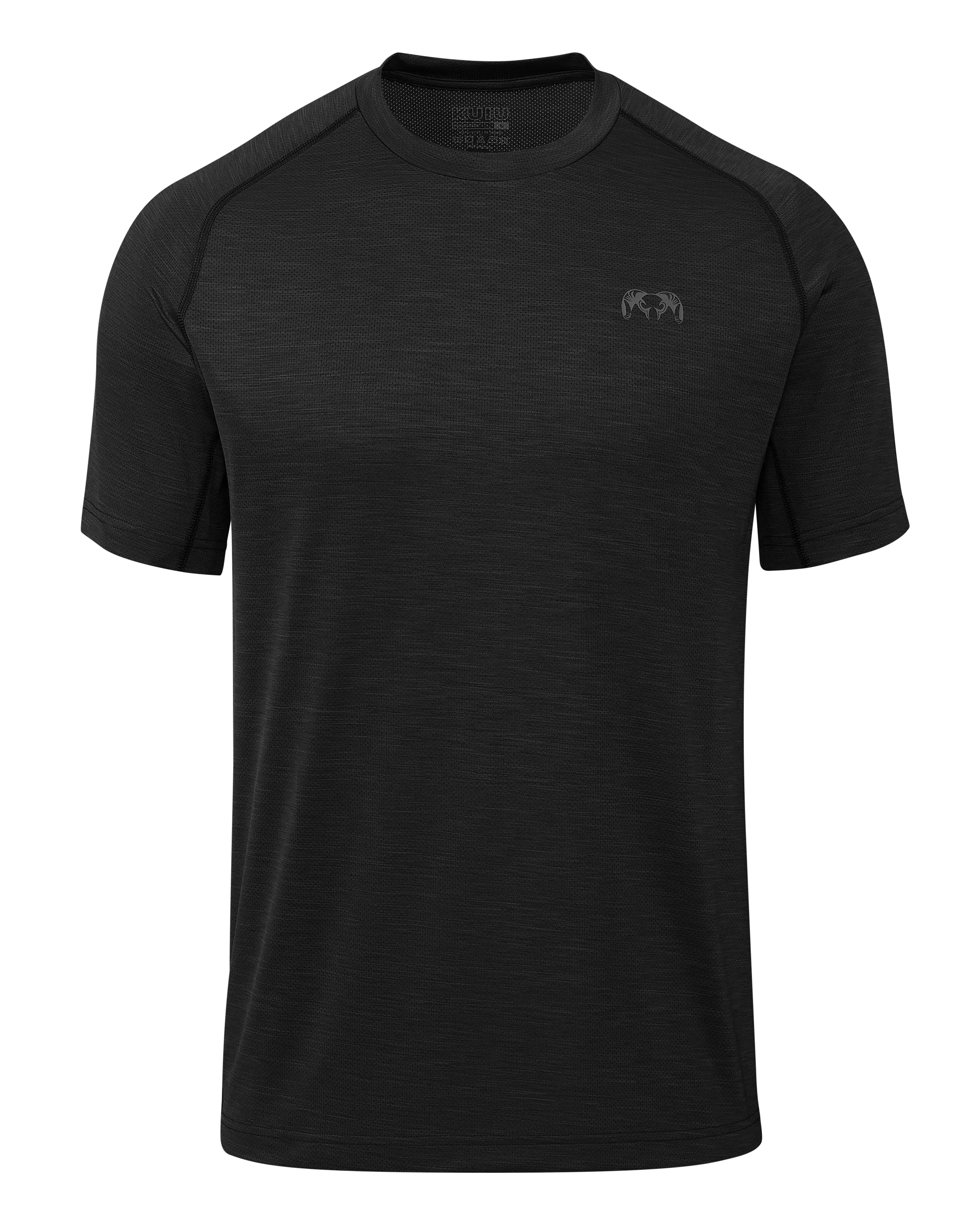EnduroMesh SS Crew | Black Heather