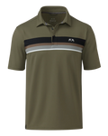 KUIU Performance Polo Stripe | Evergreen Chest Stripe