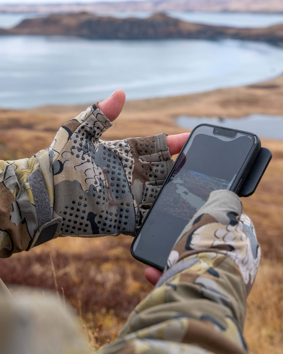 ULTRA Merino 210 Fingerless Glove | Asphalt